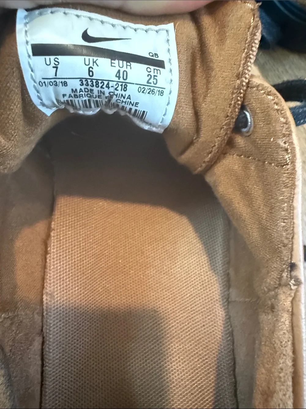 Men's Suede Lace-Up Casual Shoes in Tan